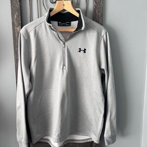 LG Black and Gray ColdGear Pullover
